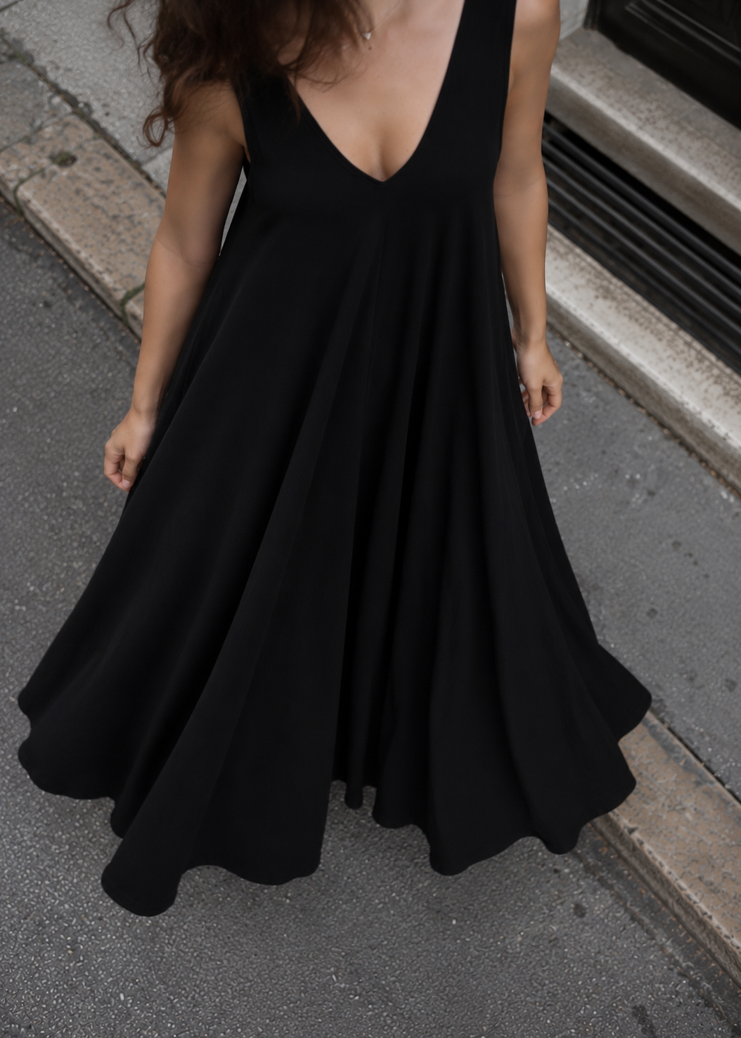 Denita haljina – crna