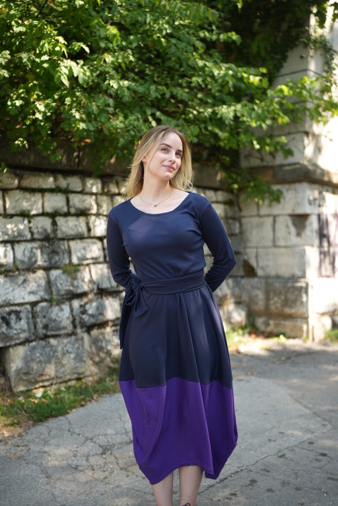 Ana Marija Cotton Dress – 100% Soft Breathable Everyday Style - ALLURE