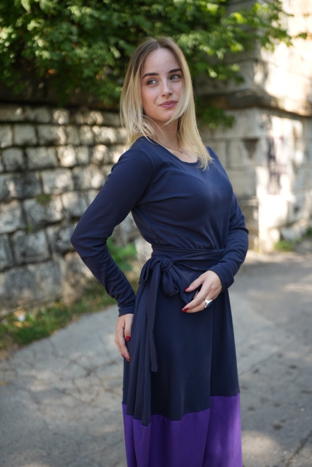 Ana Marija Cotton Dress – 100% Soft Breathable Everyday Style - ALLURE