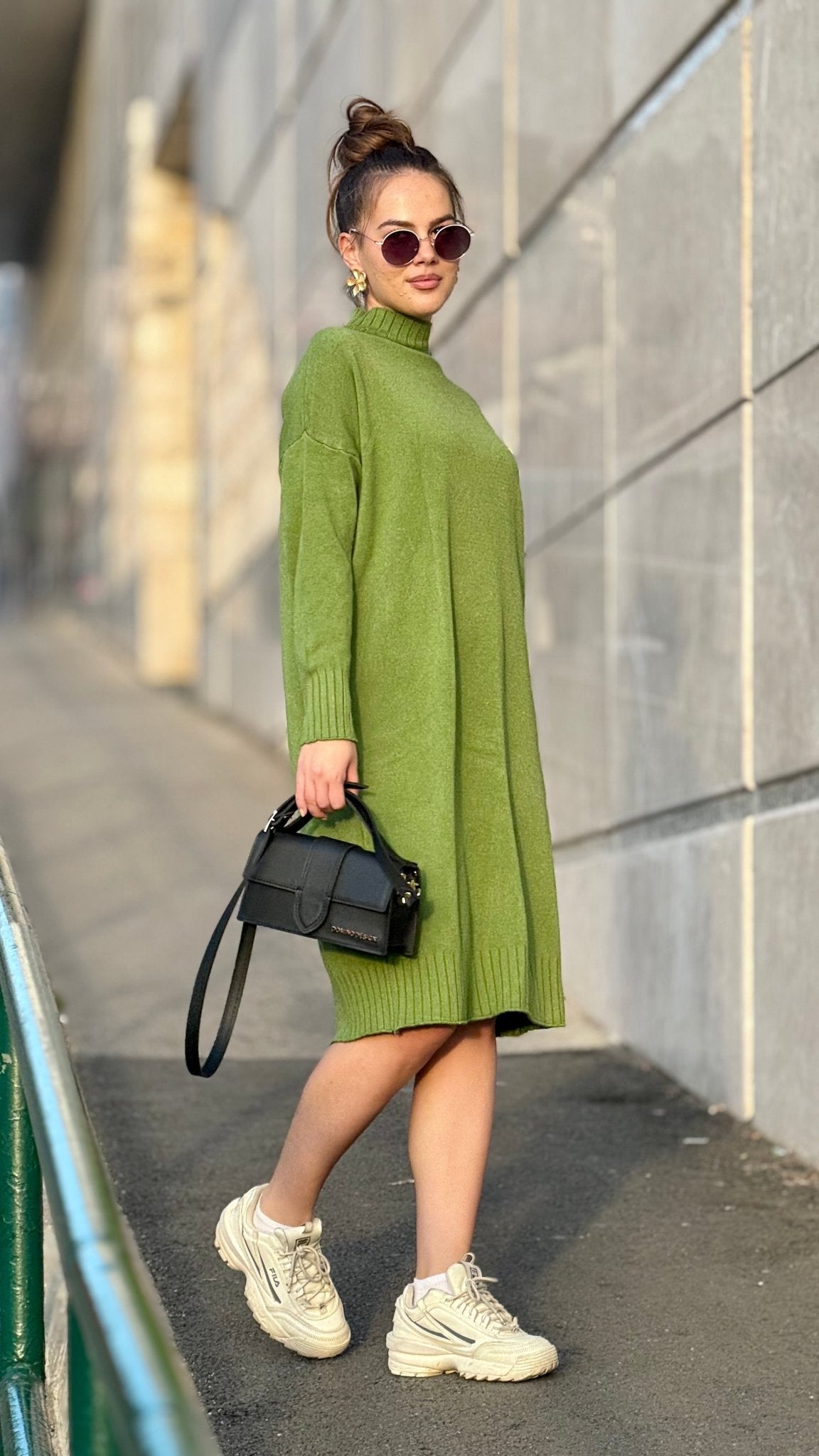 Knitted Midi Dress - ALLURE