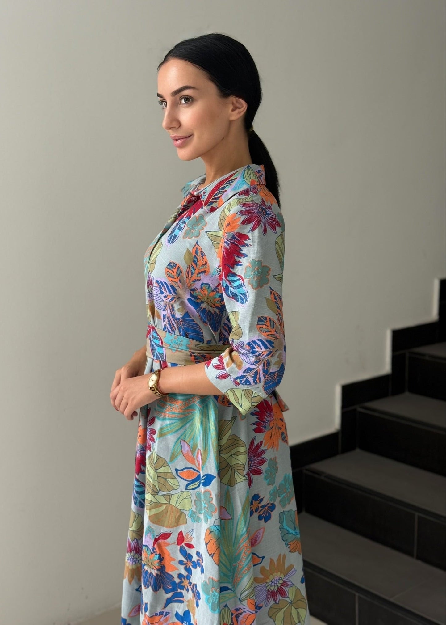 Pattented Bonita Dress - ALLURE