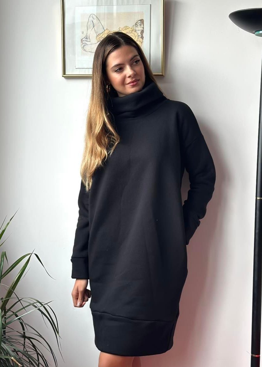 Turtleneck Dress "Jasna" - ALLURE