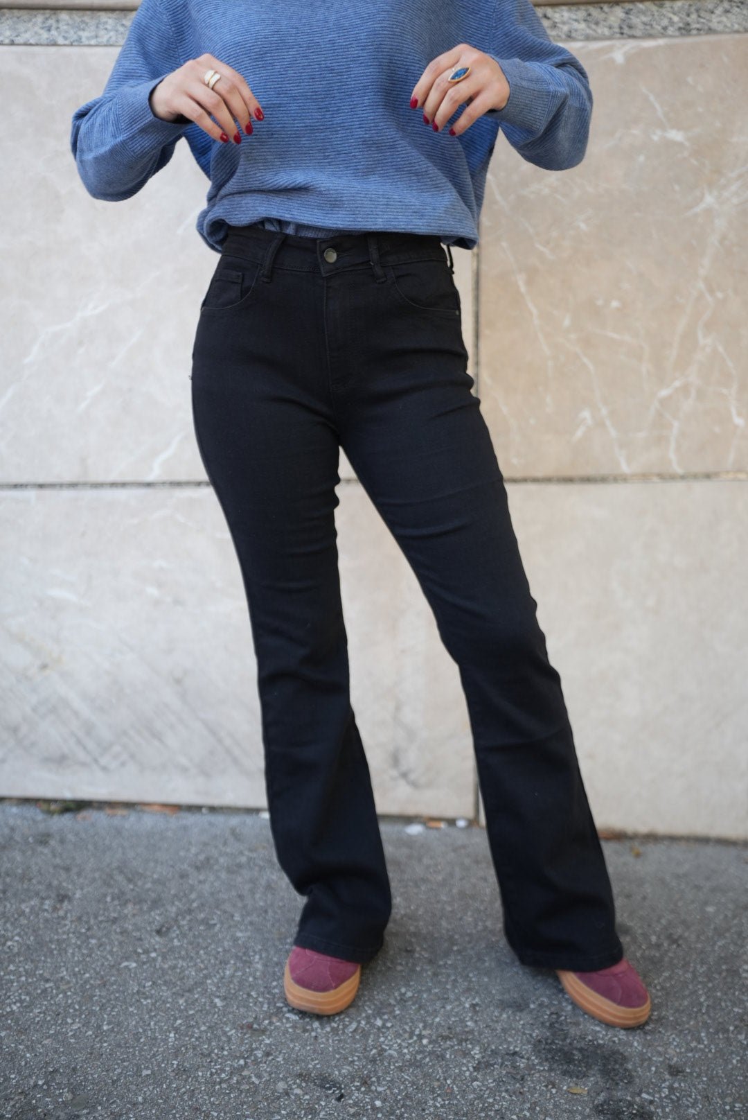 Luca Black Jeans – Classic High-Quality Denim Everyday Style - ALLURE