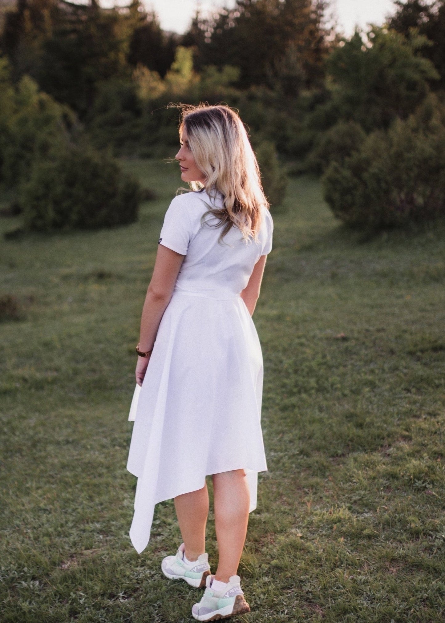 Overlap Midi Dress “RIO” - ALLURE