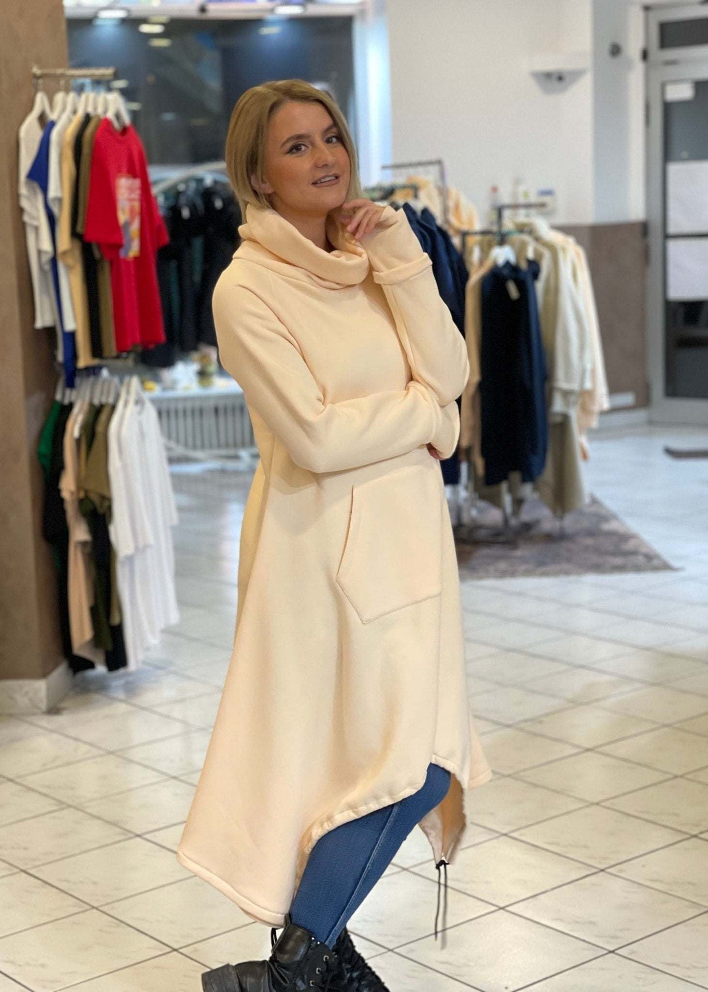 Roll Neck "Emins" Dress - ALLURE