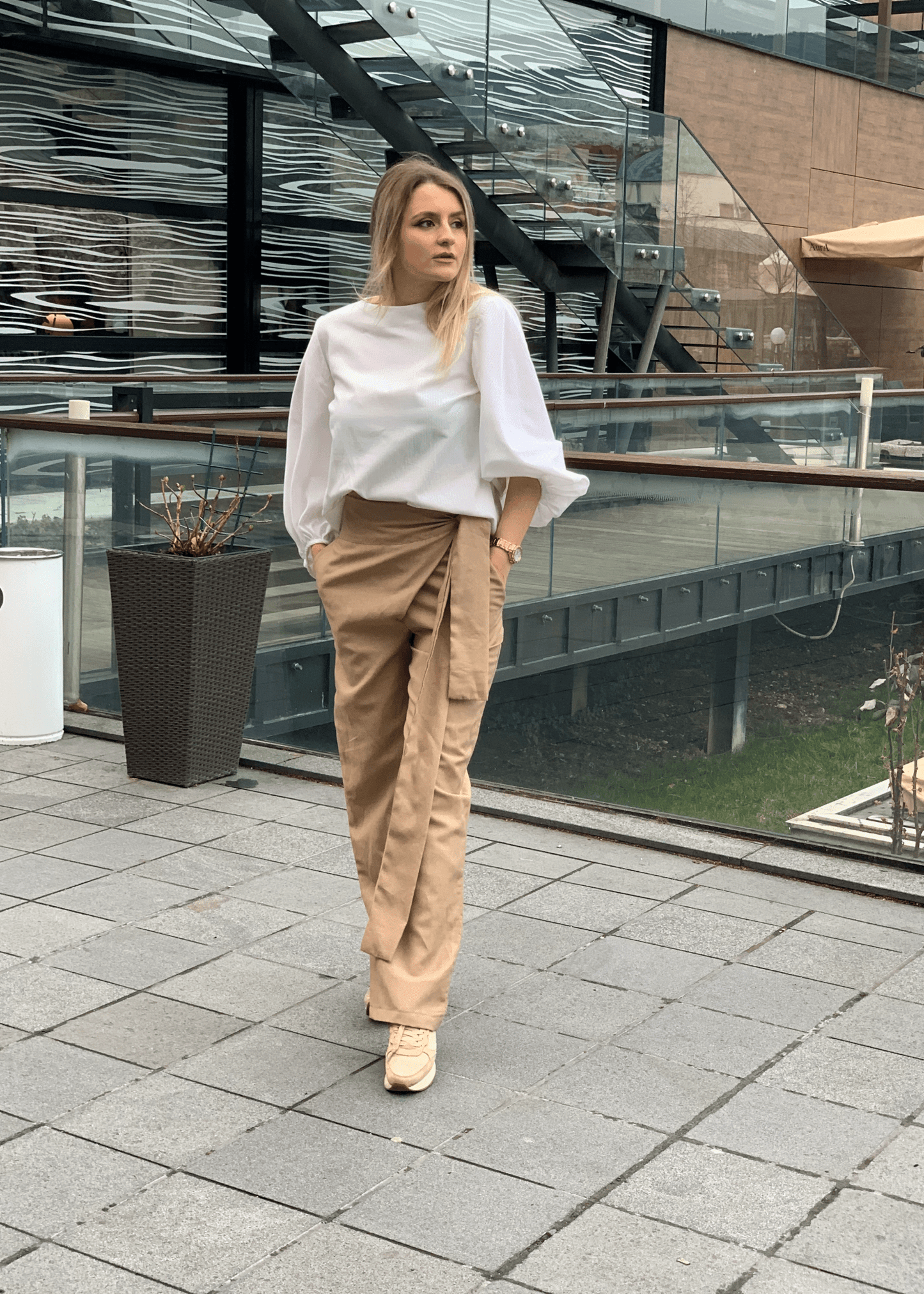 Puff Sleeves Shirt - ALLURE