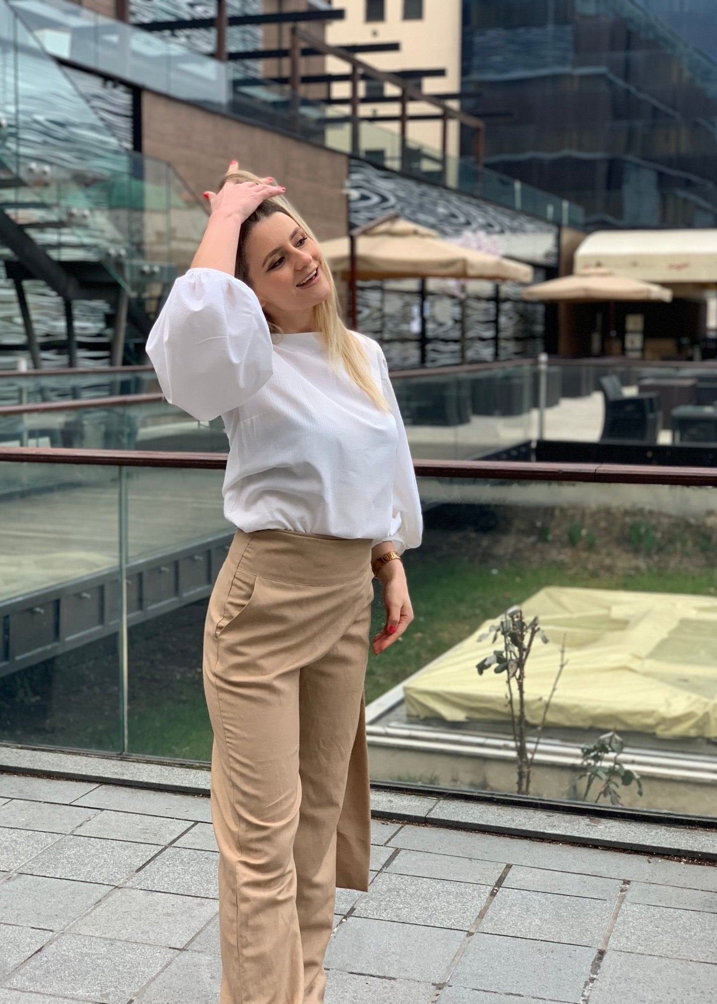 Puff Sleeves Shirt - ALLURE