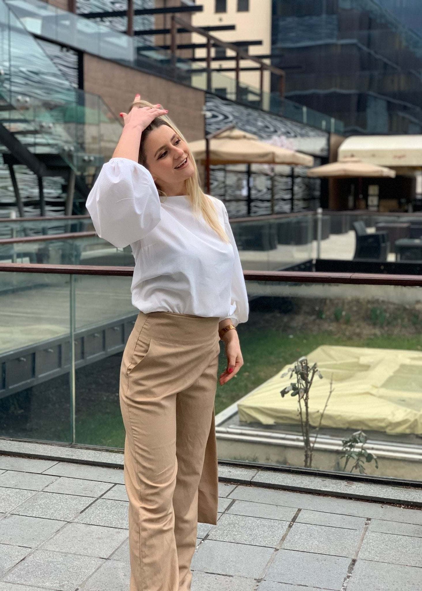 Puff Sleeves Shirt - ALLURE