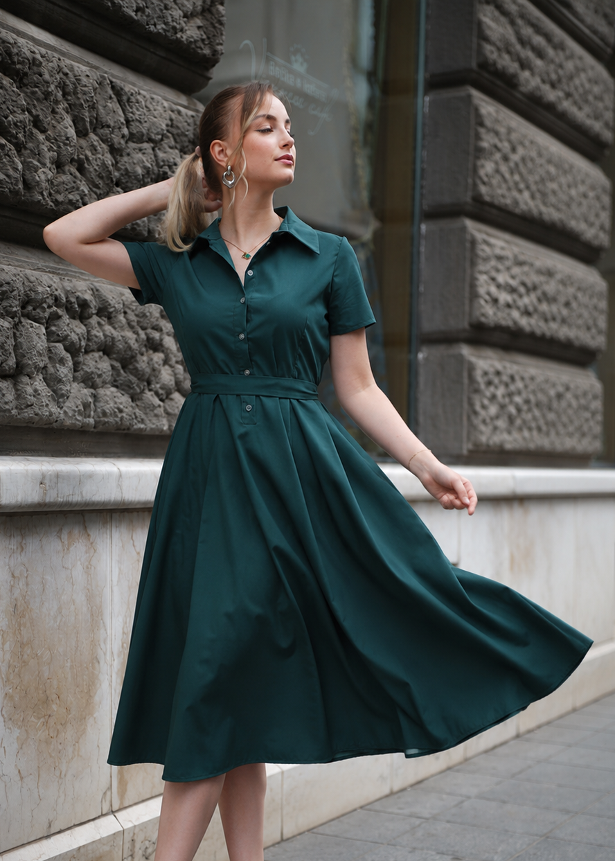 Merli haljina – zelena