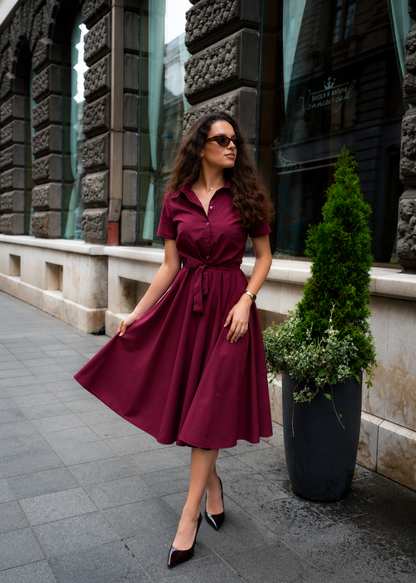 Merli haljina – bordo