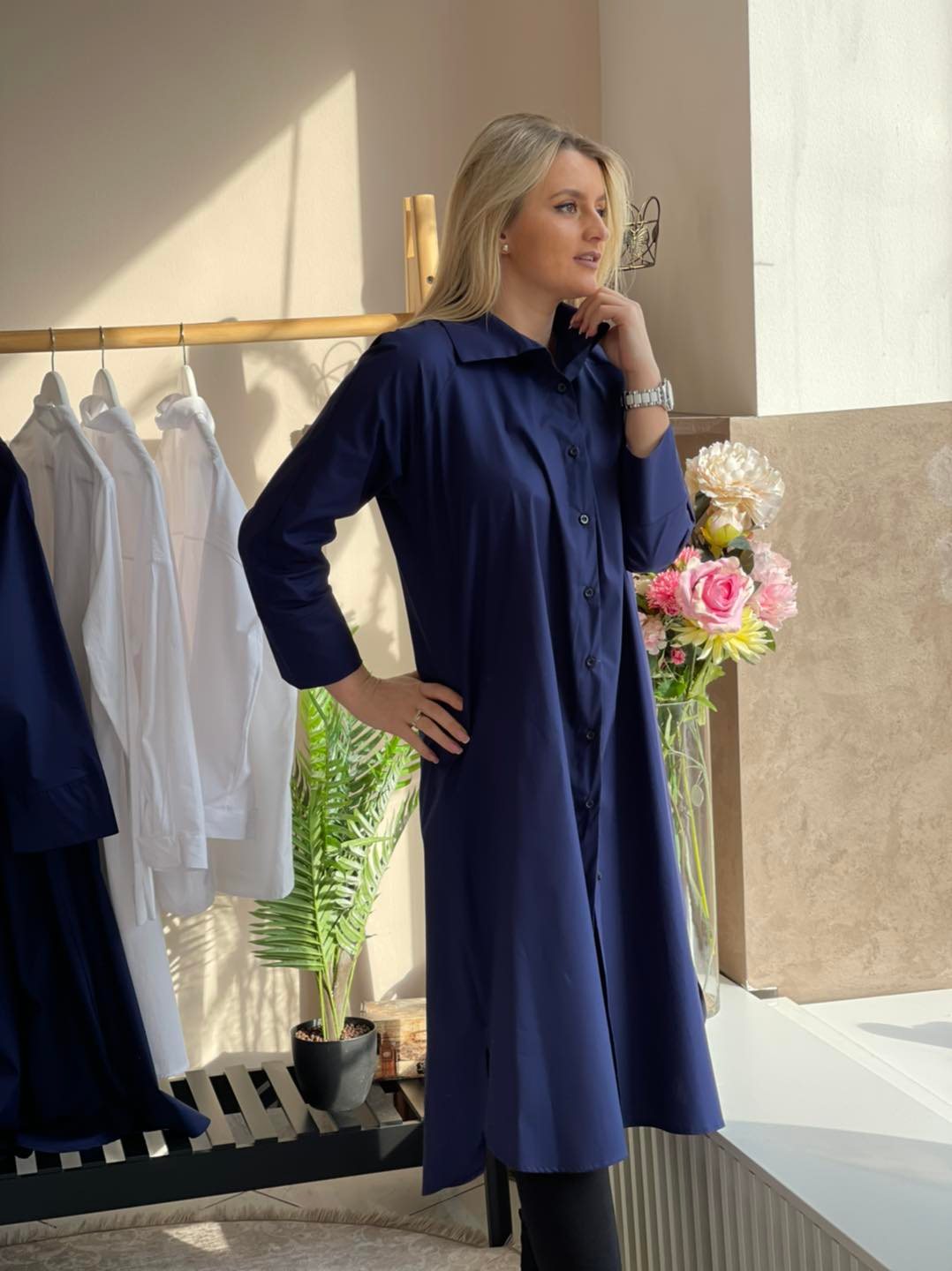 Long Shirt Dress "Ariana"