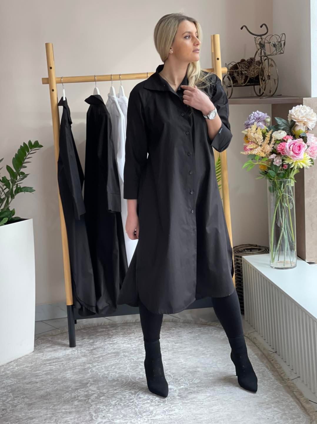 Long Shirt Dress "Ariana"