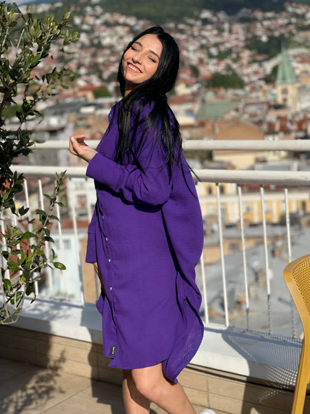 Midi Shirt Dress "GLORIA"