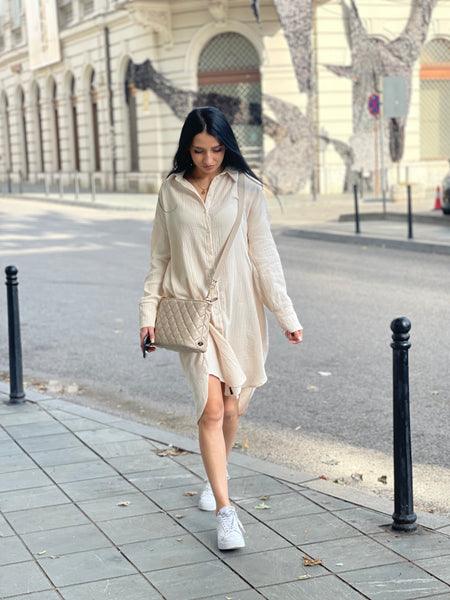 Midi Shirt Dress "GLORIA"