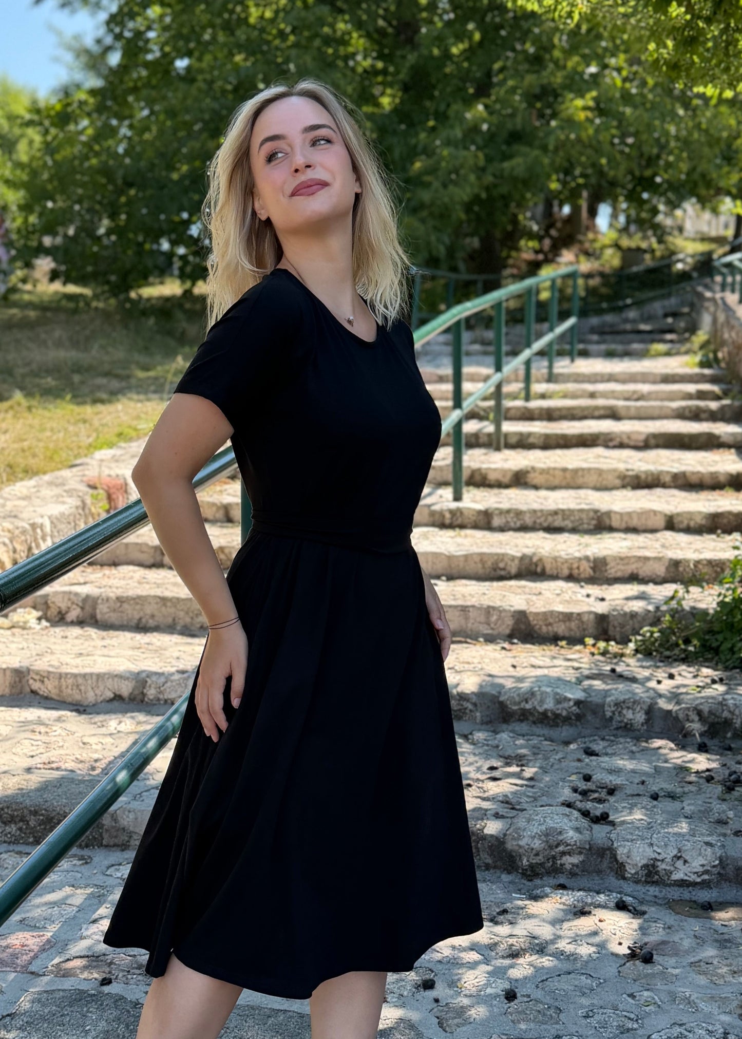 Haljina Glok – Crna