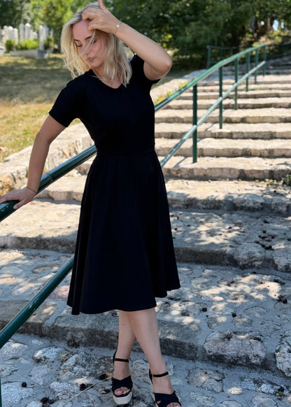 Haljina Glok – Crna