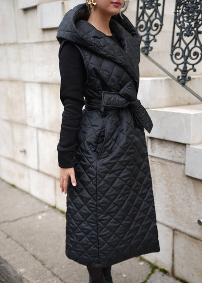 Ana Long Vest – Elegant Layering Piece for Effortless Everyday Style - ALLURE