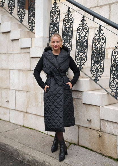 Ana Long Vest – Elegant Layering Piece for Effortless Everyday Style - ALLURE