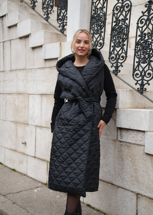 Ana Long Vest – Elegant Layering Piece for Effortless Everyday Style - ALLURE