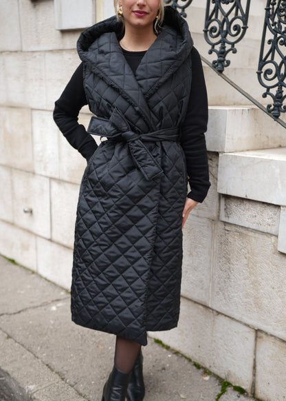 Ana Long Vest – Elegant Layering Piece for Effortless Everyday Style - ALLURE