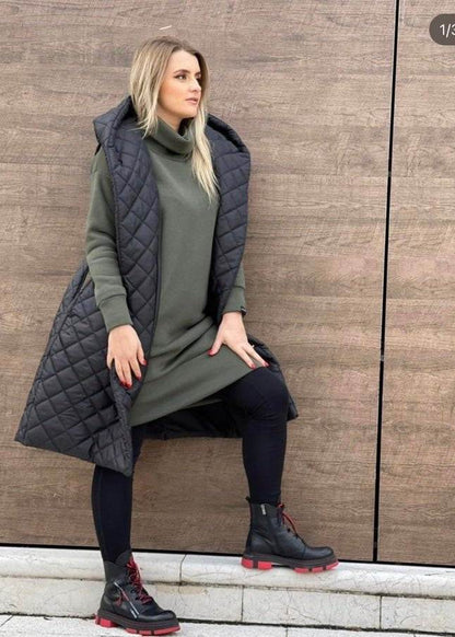 Long Overlap Vest - ALLURE