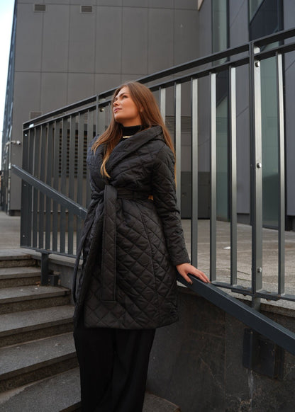 Wrap Jacket – Elegant Overlap Design for Effortless Style - ALLURE