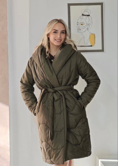 Wrap Jacket – Elegant Overlap Design for Effortless Style - ALLURE