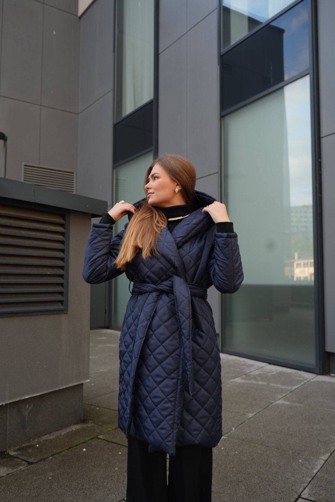 Wrap Jacket – Elegant Overlap Design for Effortless Style - ALLURE