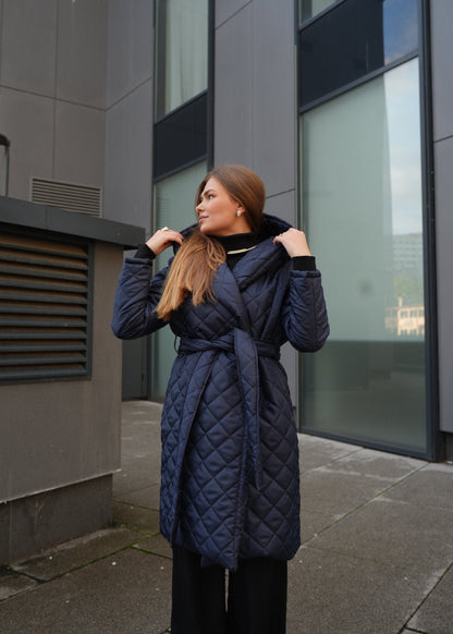 Wrap Jacket – Elegant Overlap Design for Effortless Style - ALLURE