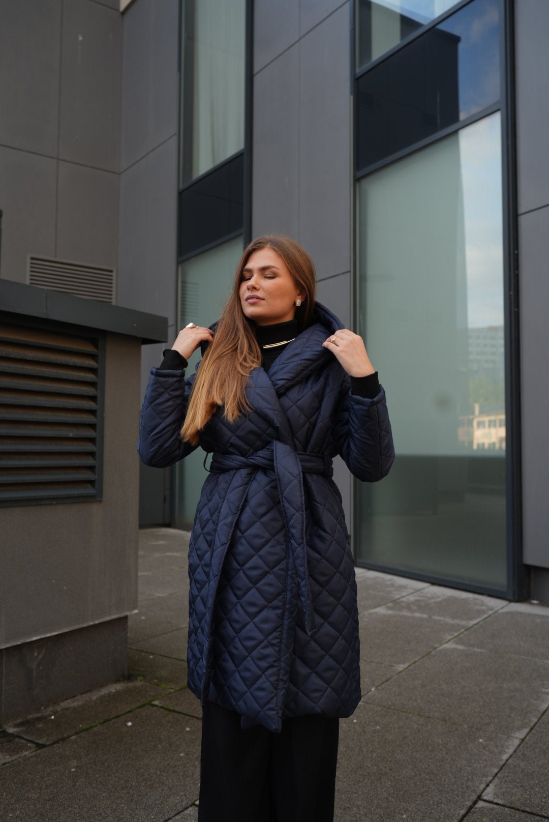 Wrap Jacket – Elegant Overlap Design for Effortless Style - ALLURE