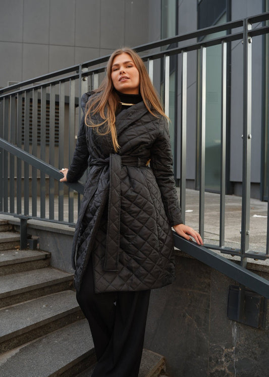 Wrap Jacket – Elegant Overlap Design for Effortless Style - ALLURE