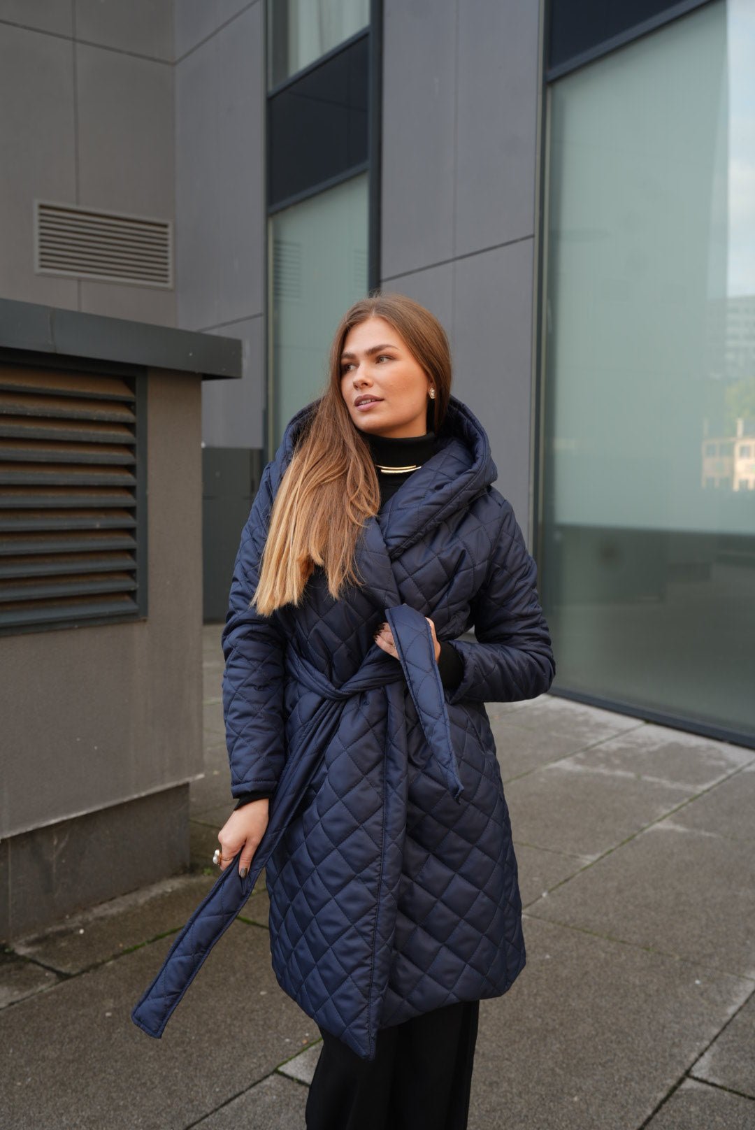 Wrap Jacket – Elegant Overlap Design for Effortless Style - ALLURE