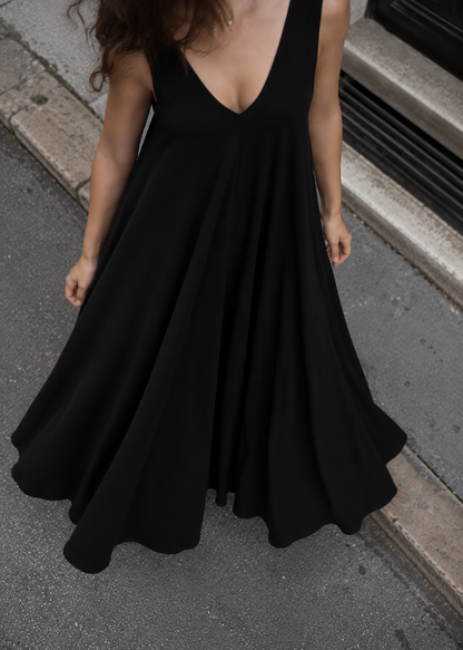 Denita haljina – crna