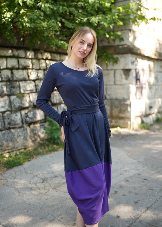Ana Marija Cotton Dress – 100% Soft Breathable Everyday Style - ALLURE