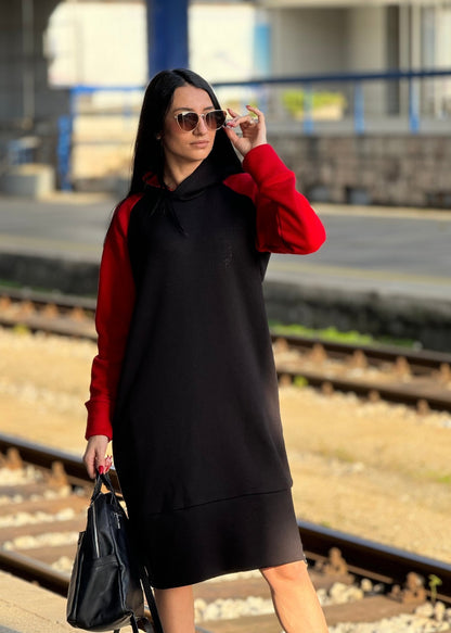Dress “Jasna” with the zipper - ALLURE