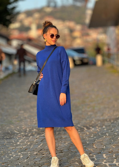 Knitted Midi Dress - ALLURE