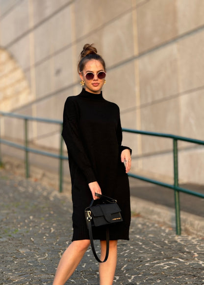 Knitted Midi Dress - ALLURE