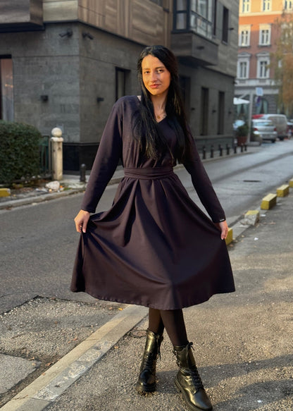 Midi Dress “Lamiar” - ALLURE