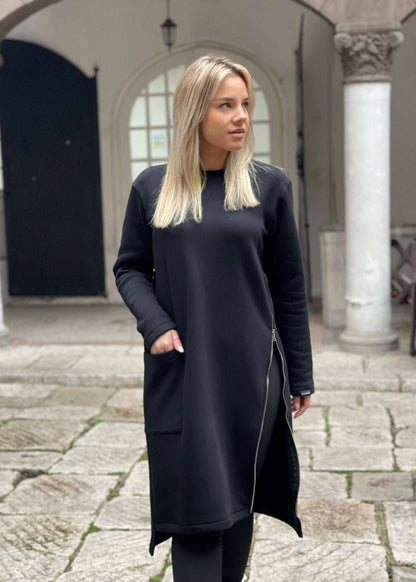 Round Neck Dress "ELSA" - ALLURE
