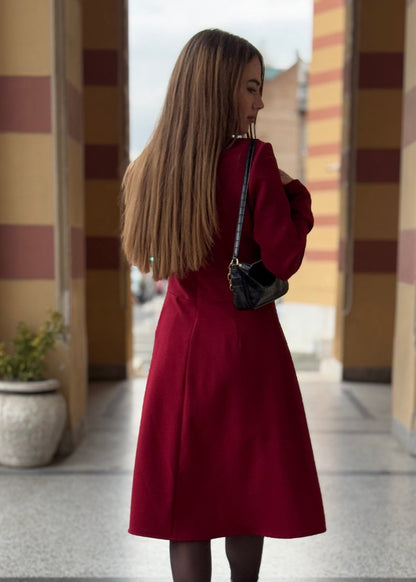 Round Neck Dress “Lea” - ALLURE