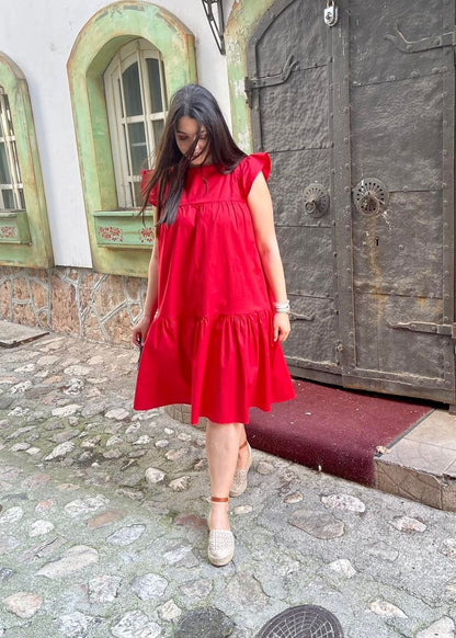 Ruffle Dress "DIVA" - ALLURE