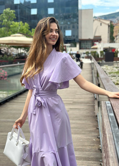 Ruffle Dress "SANELA" - ALLURE