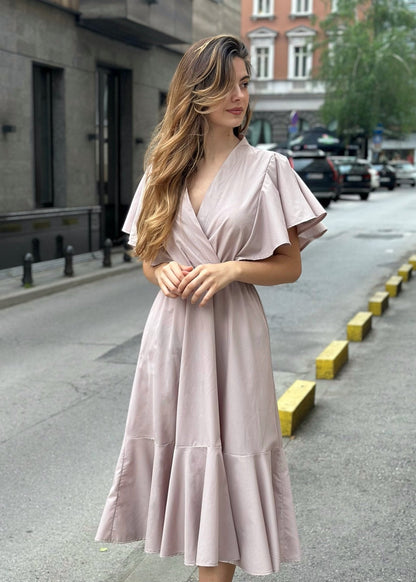Ruffle Dress "SANELA" - ALLURE