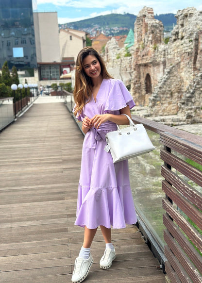 Ruffle Dress "SANELA" - ALLURE