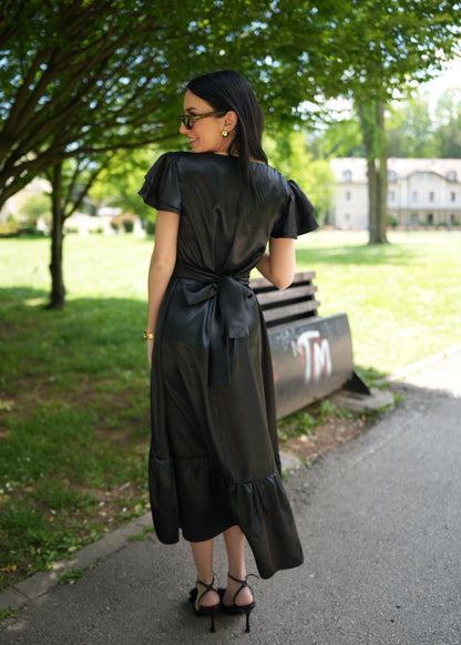 Ruffle Elegance “ANELA” Dress - ALLURE