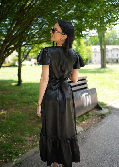 Ruffle Elegance “ANELA” Dress - ALLURE
