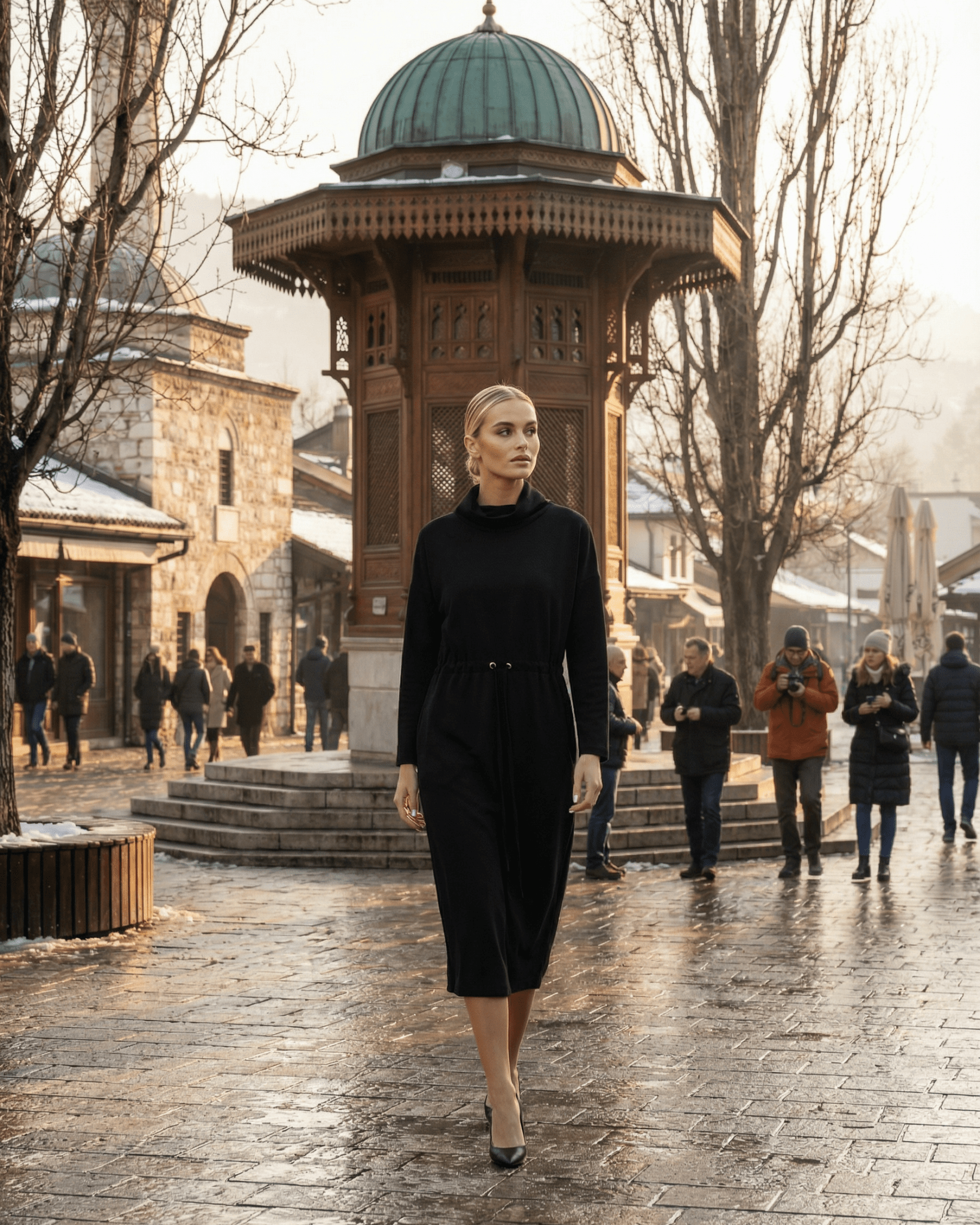 Senada Long Dress - ALLURE