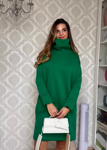 Turtleneck Dress "Jasna" - ALLURE