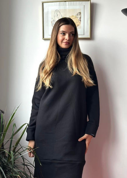 Turtleneck Dress "Jasna" - ALLURE