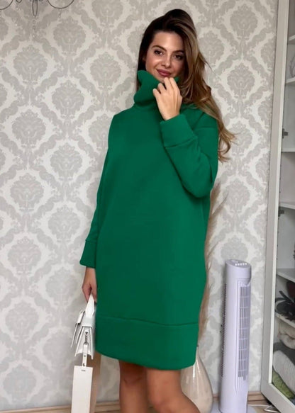 Turtleneck Dress "Jasna" - ALLURE